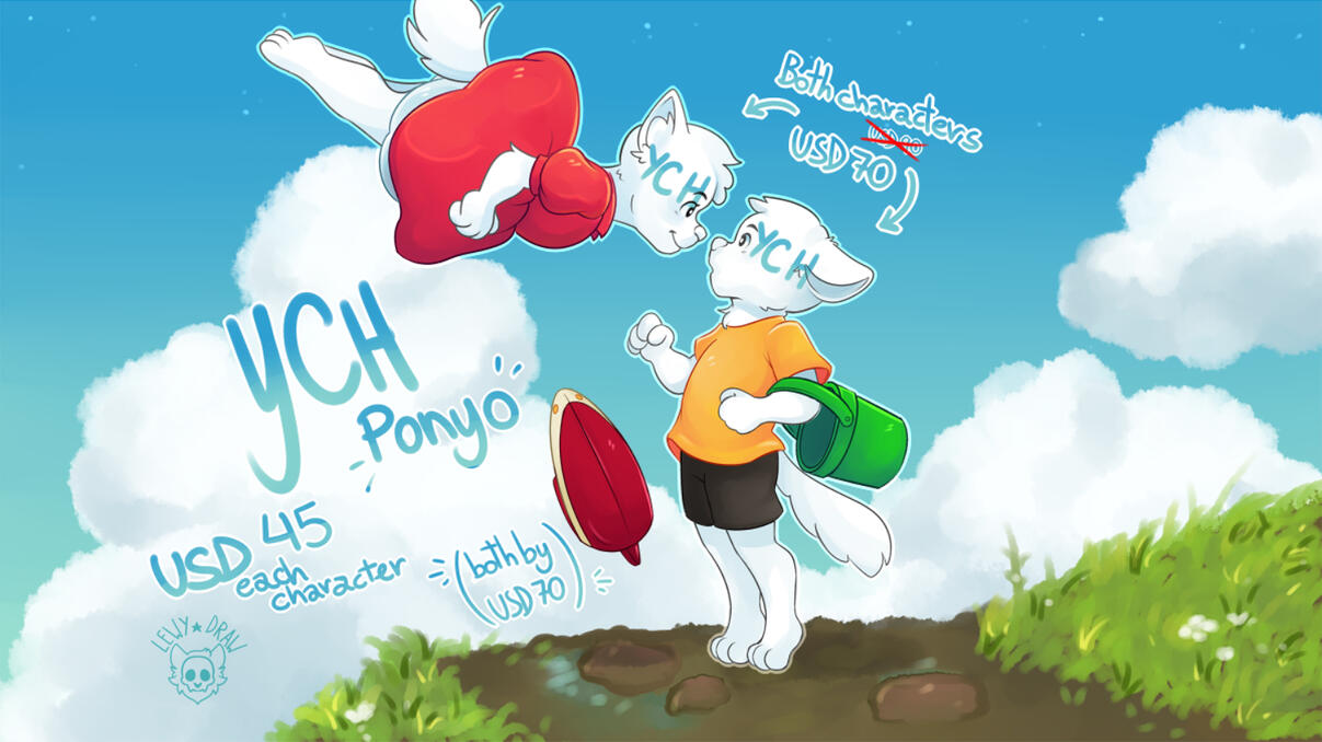 Ponyo YCH - USD 45 / 70